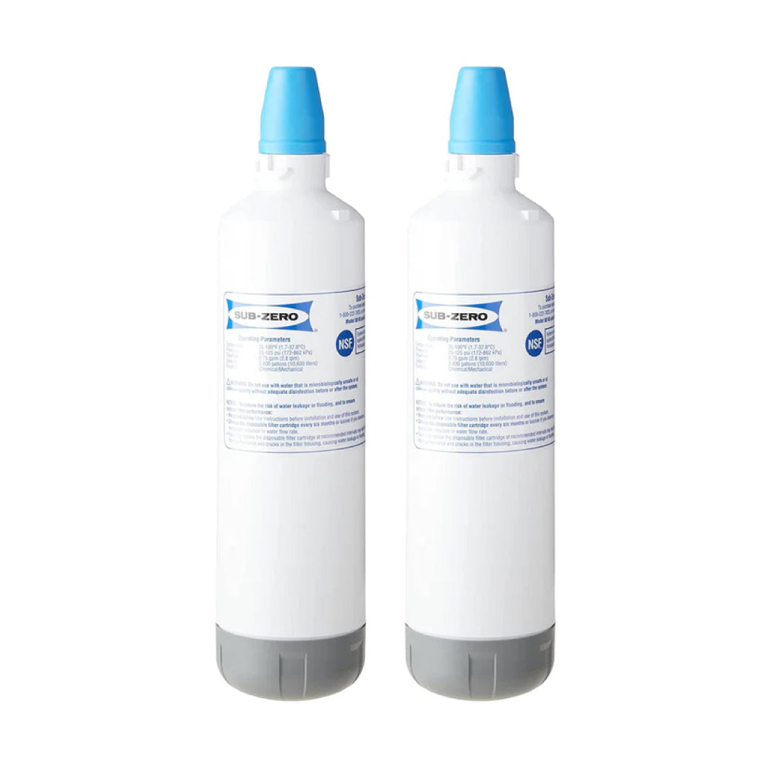 Sub-Zero 7012333 UC-15 ice maker water filter installed in a Sub-Zero ice maker, ensuring clean and purified ice production.